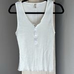 Free People  Laid Back Henley Tank NWOT Photo 4