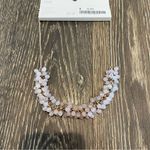 H&M BNWT!  Gold Necklace with Pink Beads Photo 3