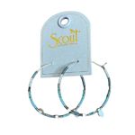 Scout Curated Wears Chromacolor Miyuki Large Hoop Photo 2