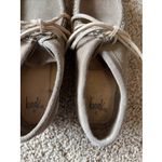 Beek Brown Suede Lace Up Wallabee Moccasin Toe Casual Comfort Shoes Womens 8 Photo 6