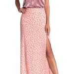 Emory park NWT Polka Dot Slit Maxi Skirt - Size Small Photo 0