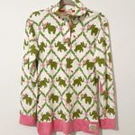 Beaufort Bonnet Pendleton Popped Collar Highland Park Peanut Hamptons Hot Pink S White Photo 0