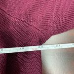 Iz Byer Burgundy Cardigan Size Medium Photo 6