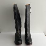 Bed Stu  Manchester Tall Leather Block Heel Riding Boots Women's Size 9 Photo 1