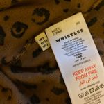 ❤️ Whistles sparkly glitter cheetah leopard fine knit sweater Brown Size XS Photo 3