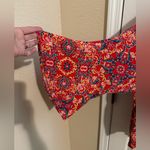 Torrid Plus Boho Slub Tie Front Bell Sleeve Blouse Red Pink Size 5X 28 Photo 4