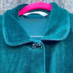 Victoria's Secret Vintage 90s Dark Green Pajama Set Luxurious Sleepwear Size XS Photo 4