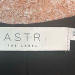 ASTR The Label Lace Up V Neck Mini Dress Black Women’s XS Long Sleeve Photo 5