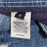 EXPRESS Distressed Bleach Splatter Baggy Straight Leg Boyfriend Jeans Blue 2 Photo 7