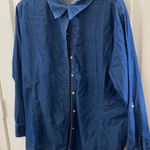 Riders By Lee FINAL MARKDOWN Ladies  denim blouse xl Photo 0