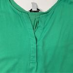 Nine West NWT  Women's Top V Neck Cap Sleeve Pullover Top Green Size Small Photo 4