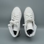 Adidas Original Sleek Mid White Black Leather Sneakers Women's Size 6.5 Casual Photo 5