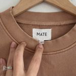 Mate the Label  Organic Fleece Oversized Sweatshirt, Size XS/Small Photo 1