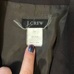 J.Crew Vintage  100% Wool Blazer Suit Jacket Brown Classic Chic Career Womens 10 Photo 3