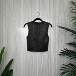 ALC Frank A.L.C. Mariam Top Metallic Tank Top Sleeveless Shell size M Medium Photo 2
