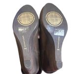 Max Studio Y2K brown leather Sherpa fur buckle,  boot size 7.5-8 like new Photo 8