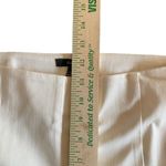 Drew  NEW white sloan pants size 12 ankle ponte zip side Photo 5