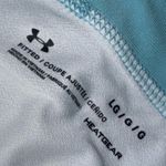 Under Armour  Blue and white Athletic Shorts heatgear Photo 2