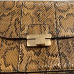 Next  Crossbody Bag in Brown Snake Print Photo 3