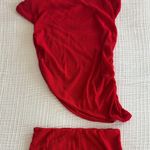 Red Sparkly Shirt Size L Photo 0