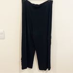 Chico's Women Pant Capri Crop Black Pull On Travel Slinky Sz 16 XL Comfy Casual Photo 4