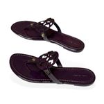 Tory Burch Miller Patent Leather Sandals, Purple Moon, 9.5 (US) Photo 7