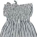 Aerie NEW  Striped Strapless Smocked Jumpsuit Romper size Small Photo 5