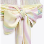 ZARA Satin Tie Top Photo 2