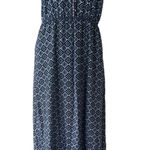 Skies Are Blue Anthropologie  Size XS Maxi Printed‎ Dress Photo 0