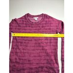 Athleta  Coaster Luxe Tie Dye Shibori Striped Pink Sweatshirt size XXS Photo 3