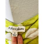 FOR LOVE AND LEMONS Green White Polka Dot Adira Mini Shift Dress Size Small Photo 7