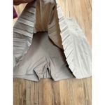 Aerie YPB  Pleated Tennis Skort Womens L Taupe Stretch Athletic Athleisure Photo 1