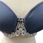 Wacoal  Embrace 853191 Lace Underwire T Shirt Bra Blue 36B Photo 2