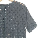 Hanita sheer cotton nylon single keyhole tops
#D3 Black Photo 1