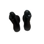 EXPRESS ✨ Black Gore Lug Sole Ankle Sz 7 Boots✨ Photo 5