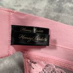 Honey Birdette Belinda Garter Belt Medium Pink Lace Photo 2