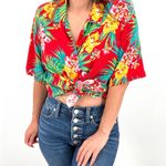 Sag Harbor Vintage tropical top Size Medium Photo 0