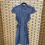 EXPRESS  Chambray Military Style Drees Size Small‎ Photo 1