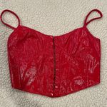 Amazon Red Corset Top Photo 0