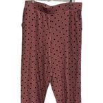 Torrid women's gaucho pants pink with black polka dot size 1x Photo 0