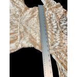 Free People Cream 3/4 Sleeve Lace Overlay V-shaped Fit & Flare A-line Dress 2 Photo 7