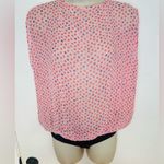 Fiorucci Polka Dot Light Pink Body Suit NWT Italian Size 40 Oversized Size 4 Photo 10