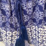 Anthropologie Raga Blue Boho Pom Pom Romper XS | Festival Gypsy Style Photo 3