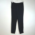 Banana Republic  Pants Womens 0 Short‎ Black Pull On Dress Pants Workwear Preppy Photo 1