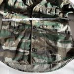 J.Crew  Camo Utility shirt Jacket shacket size small. G8539 cotton long sleeve Photo 6