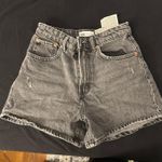ZARA  Mom Shorts High-Rise Denim 2 Photo 0