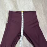 Lululemon All Meshed Up 7/8 Tight Bordeaux Drama / Flash Light Size 2 Photo 4