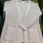 Time & Tru open front cardigan pink knit Size S Photo 0