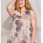 Maurice's Maurice’s Patchwork Floral Babydoll Flowy Tank Top Photo 0