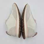 Roxy Addisyn Athletics Sneakers Women Size 7 Beige White Pink Running Jog Tennis Photo 3